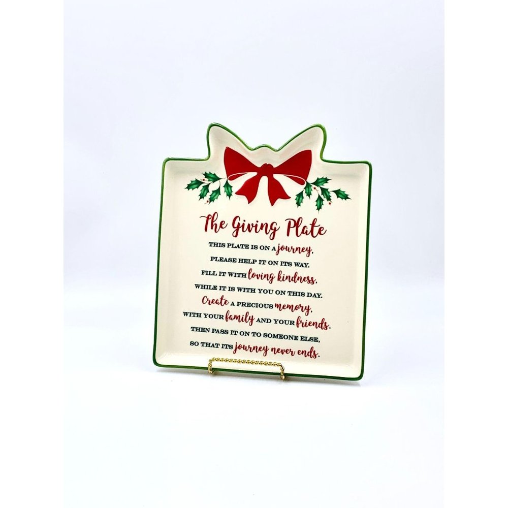 LENOX Hosting The Holidays Giving Plate